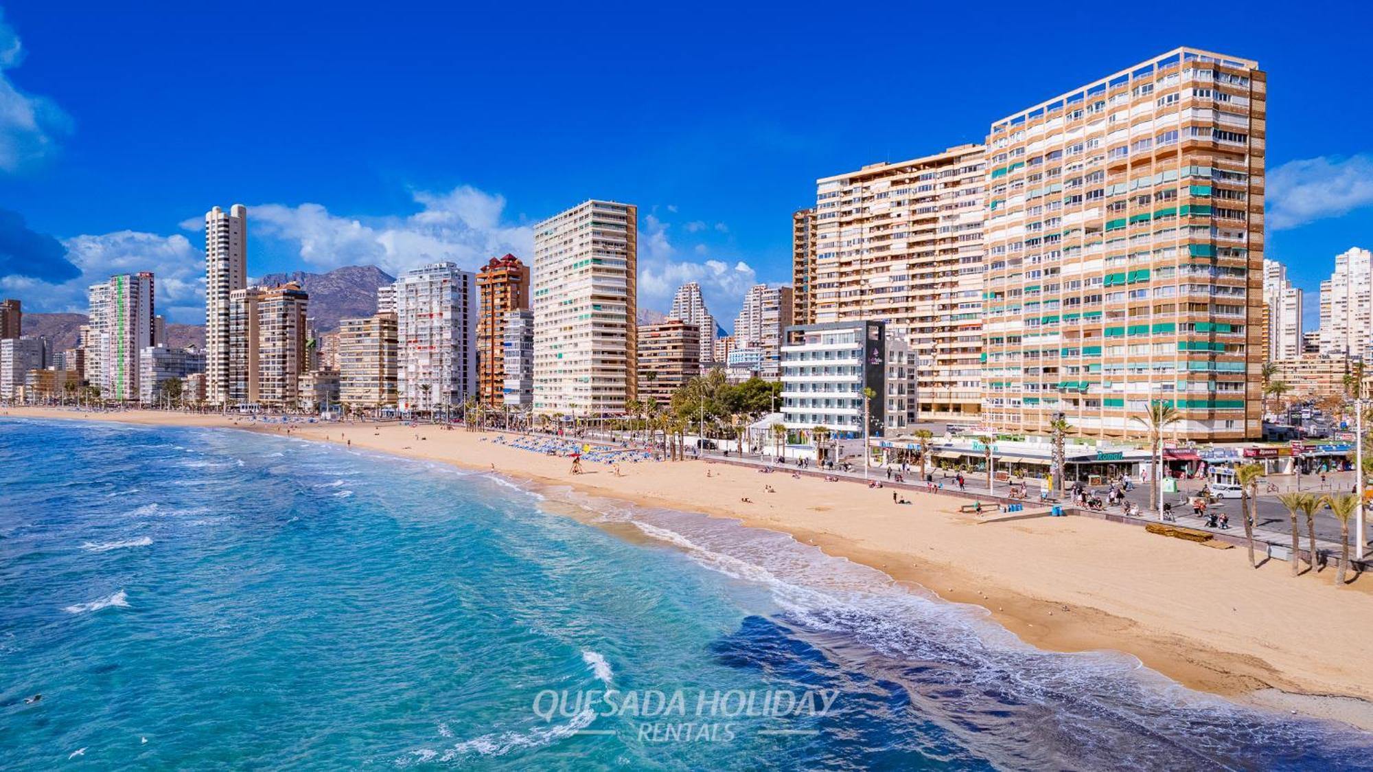 100Mts To Beach, Luxury Apartment Benidorm Encanto Exterior foto